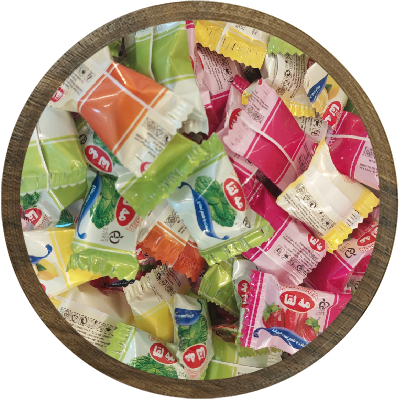 آب نبات میوه ای مه لقا