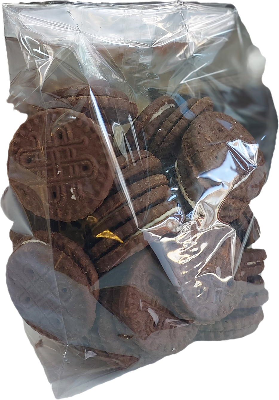 بیسکویت کاکائو کرم دار