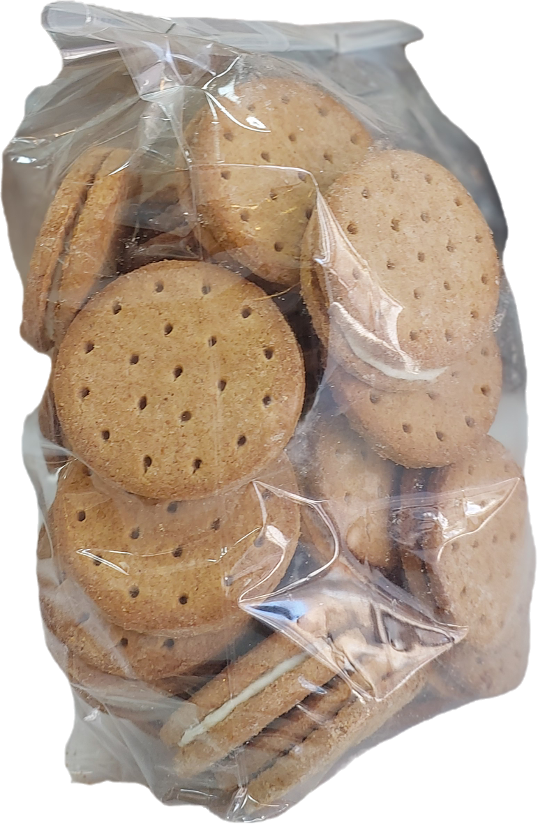 بیسکویت جو کرم دار